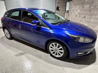 Used Ford Focus Titanium 125 HP (91 kW) 2015 Blue Hatchback