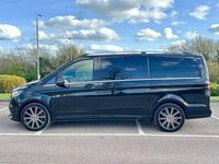 Begagnad Mercedes V300 Premium 2024 Svart Minibuss