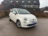 Used Fiat 500 Lounge 69 HP (50 kW) 2017 White Hatchback