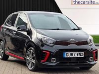 Used Kia Picanto GT-Line S 83 HP (61 kW) 2017 Black Hatchback
