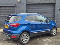 Used Ford Ecosport Titanium 125 HP (91 kW) 2018 Blue SUV