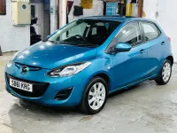 Used Mazda 2 102 HP (75 kW) 2011 Blue Hatchback