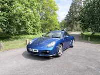 Used Porsche Cayman 265 HP (194 kW) 2010 Blue Coupe