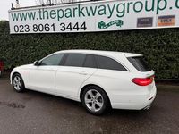 Used Mercedes E220 SE 2017 White Estate