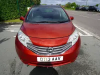 Used Nissan Note Acenta 98 HP (72 kW) 2013 Red Hatchback