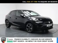 Used Vauxhall Corsa SRi 100 HP (73 kW) 2021 Black Hatchback