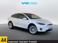 Used Tesla Model X Long Range AWD 306 kW (417 HP) 2020 White SUV
