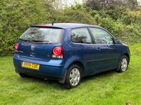 Begagnad VW Polo S 80 HK (58 kW) 2006 Blå Halvkombi