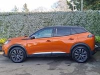 Used Peugeot e-2008 GTi 100 kW (136 HP) 2021 Orange SUV