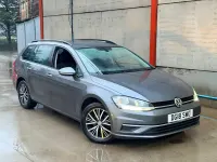 Begagnad VW Golf VII SE 115 HK (84 kW) 2018 Grå Kombi
