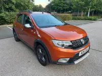 Used Dacia Sandero Stepway 90 HP (66 kW) 2018 Orange Hatchback