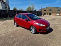 Used Ford Fiesta Zetec 2016 Red Hatchback