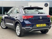 Used VW T-Roc SE 115 HP (84 kW) 2019 Blue SUV