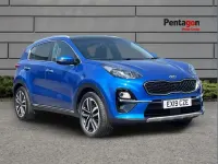 Used Kia Sportage 174 HP (127 kW) 2019 Blue SUV