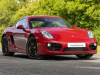 Used Porsche Cayman 2015 Red Coupe