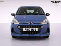 Used Hyundai i10 66 HP (48 kW) 2017 Blue Hatchback