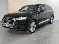 Used Audi Q7 S-Line 218 HP (160 kW) 2017 Black SUV