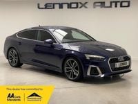 Used Audi A5 S-Line 2022 Blue Coupe