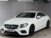 Usado Mercedes E220 AMG line 191 HP (140 kW) 2018 Branco Coupé