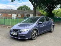 Used Honda Civic SR 120 HP (88 kW) 2015 Blue Hatchback