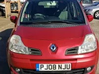 Used Renault Grand Modus Dynamique 109 HP (80 kW) 2008 Red MPV
