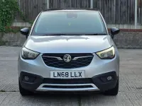 Used Vauxhall Crossland X Elite 99 HP (72 kW) 2018 Silver SUV