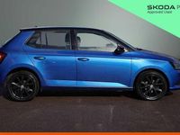 Used Skoda Fabia 66 HP (48 kW) 2017 Race blue metallic Hatchback