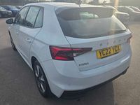 Used Skoda Fabia Comfort 70 HP (51 kW) 2022 White Hatchback