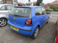 Used VW Polo 55 HP (40 kW) 2005 Blue Hatchback