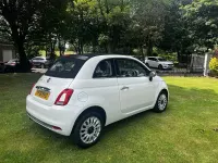 Used Fiat 500C Lounge 69 HP (50 kW) 2018 White Cabriolet