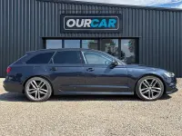Used Audi A6 Black Edition 272 HP (200 kW) 2017 Blue Estate