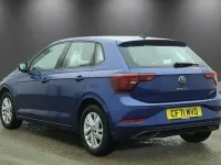 Used VW Polo Life 95 HP (69 kW) 2021 Blue Hatchback