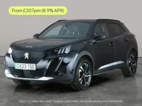 Used Peugeot e-2008 GT 100 kW (136 HP) 2023 Black SUV