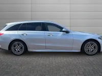 Used Mercedes C220 AMG line 217 HP (159 kW) 2023 Silver Estate