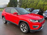 Used Jeep Compass Limited 140 HP (102 kW) 2018 Red SUV