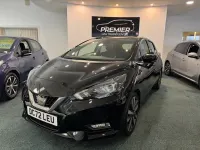 Używany Nissan Micra Tekna 92 KM (67 kW) 2022 Czarny Hatchback