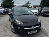 Used Vauxhall Adam Glam 2016 Black Hatchback