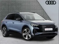 Used Audi Q4 e-tron Black Edition 206 kW (281 HP) 2025 Blue SUV