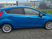 Used Ford Fiesta Titanium X 95 HP (69 kW) 2014 Blue Hatchback