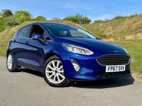 Used Ford Fiesta Titanium 120 HP (88 kW) 2017 Blue Hatchback