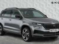 Used Skoda Karoq SportLine 150 HP (110 kW) 2026 Graphite grey metallic SUV