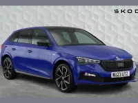 Usado Skoda Scala Monte Carlo 150 CV (110 kW) 2023 Azul Utilitario