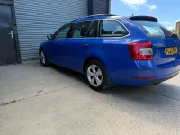 Used Skoda Octavia SE Technology 115 HP (84 kW) 2020 Blue Estate
