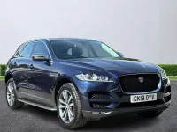 Used Jaguar F-Pace Portfolio 300 HP (220 kW) 2018 Blue SUV