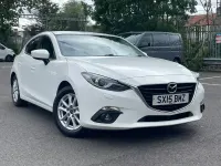 Used Mazda 3 165 HP (121 kW) 2015 White Hatchback