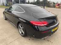 Used Mercedes C220 AMG line 170 HP (125 kW) 2016 Black Coupe