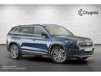 Used Skoda Kodiaq LAURIN & KLEMENT 140 HP (102 kW) 2023 Petrol blue metallic SUV