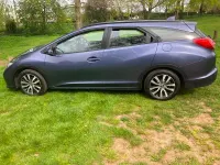 Used Honda Civic SE Plus 120 HP (88 kW) 2015 Blue Estate