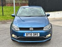 Used VW Polo SE 2015 Blue Hatchback