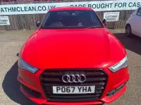 Used Audi A6 Black Edition 190 HP (139 kW) 2018 Red Sedan